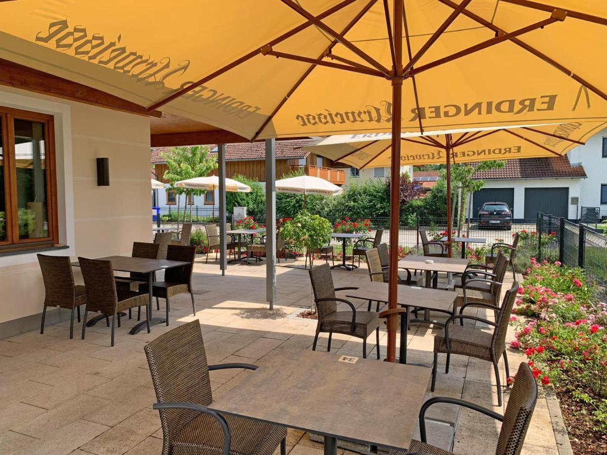 Hotel Heimfeld Restaurant Cafe Garching an Der Alz Exterior foto