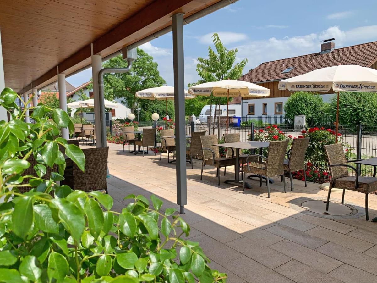 Hotel Heimfeld Restaurant Cafe Garching an Der Alz Exterior foto